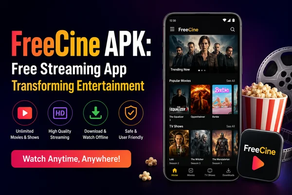 FreeCine APK: Free Streaming App Transforming Entertainment